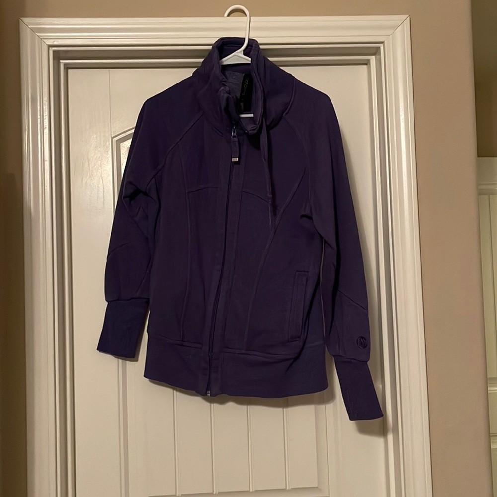 Purple Zip Up! Size L